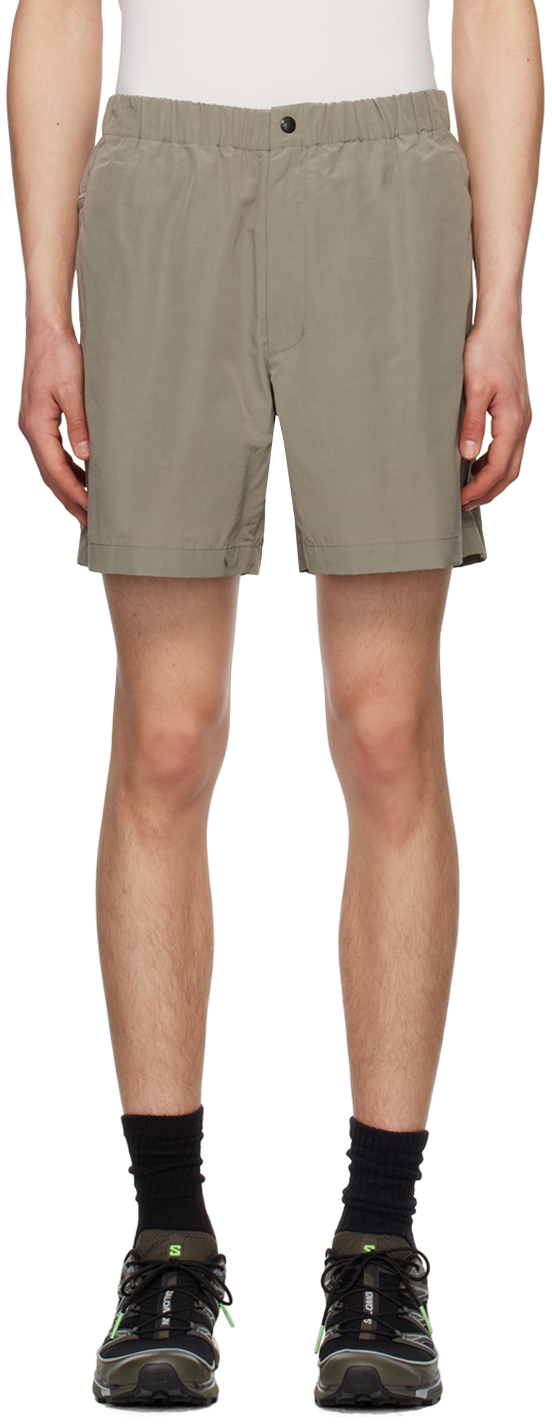 Goldwin Taupe Gusset Shorts Goldwin