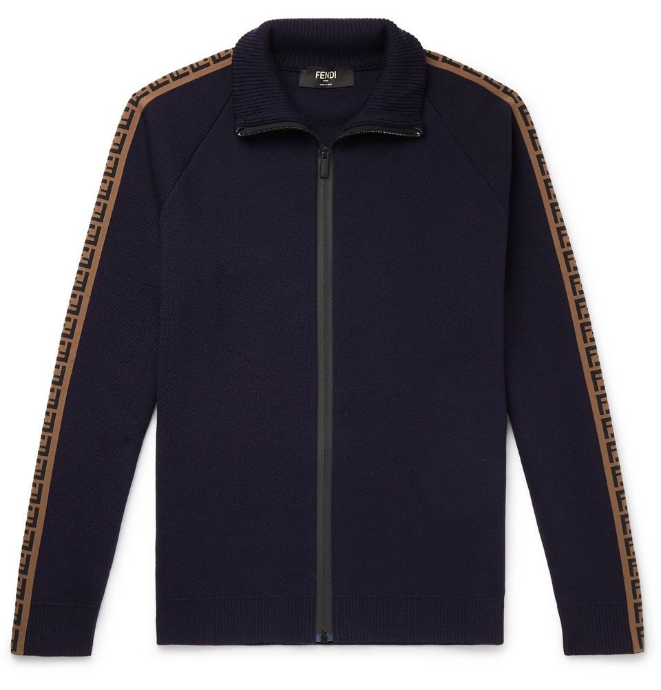 fendi zip sweater