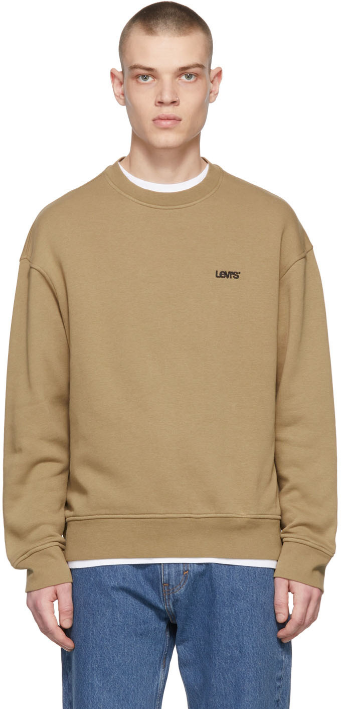Brown Seasonal Crewneck Sweatshirt 