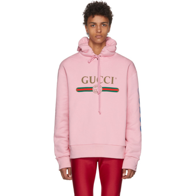gucci hoodie pink