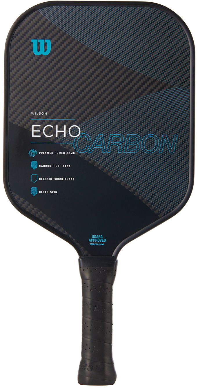 Wilson Black Echo Carbon Pickleball Paddle Wilson