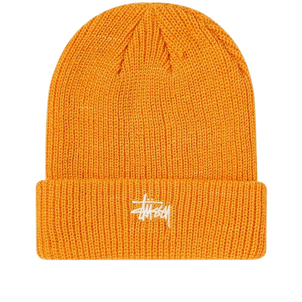 Stussy HO18 Basic Cuff Beanie Orange Stussy