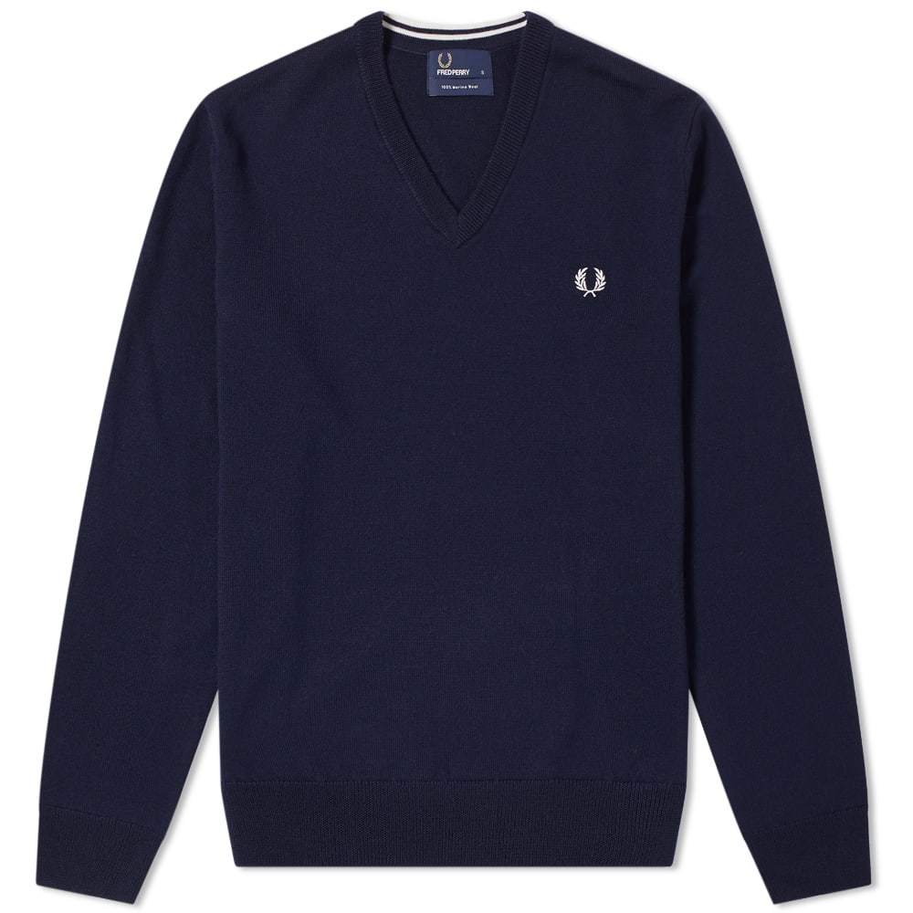 Fred Perry Classic V-Neck Knit Fred Perry