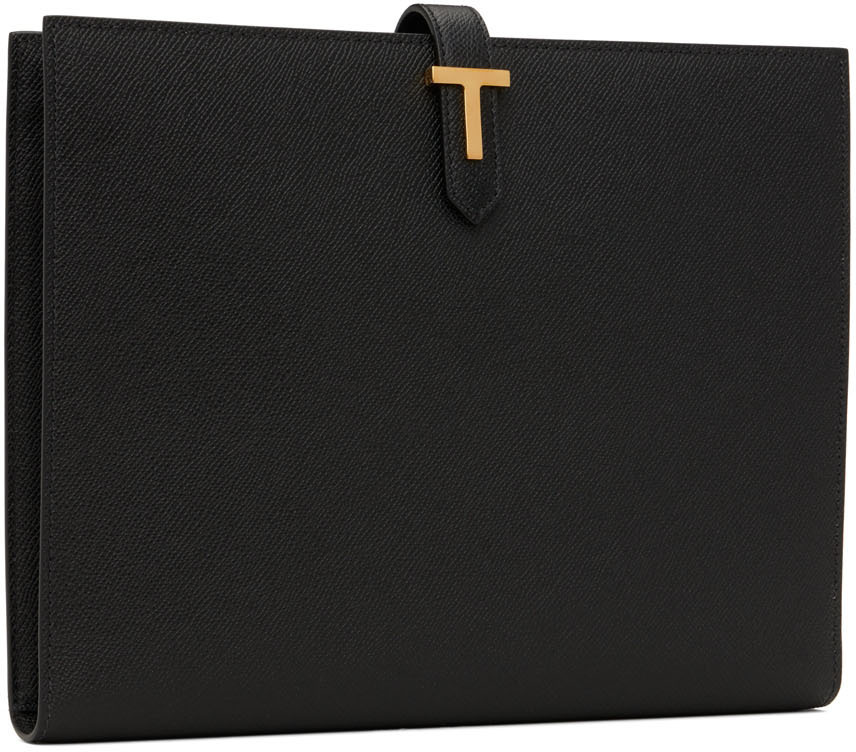 TOM FORD Black T Strap Document Holder TOM FORD