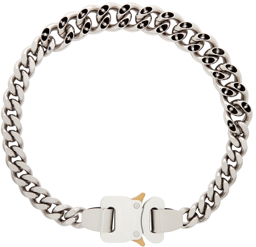 1017 ALYX 9SM Silver Hero Chain Necklace