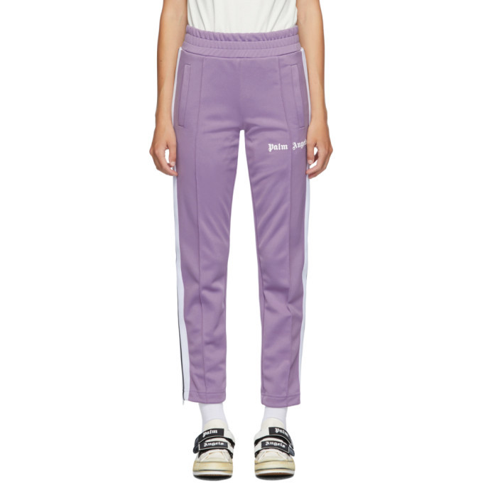 Palm Angels Purple Classic Track Pants Palm Angels