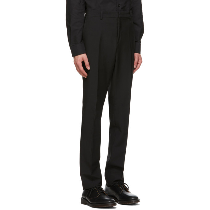 Burberry Black Wool Slim-Fit Suit Burberry