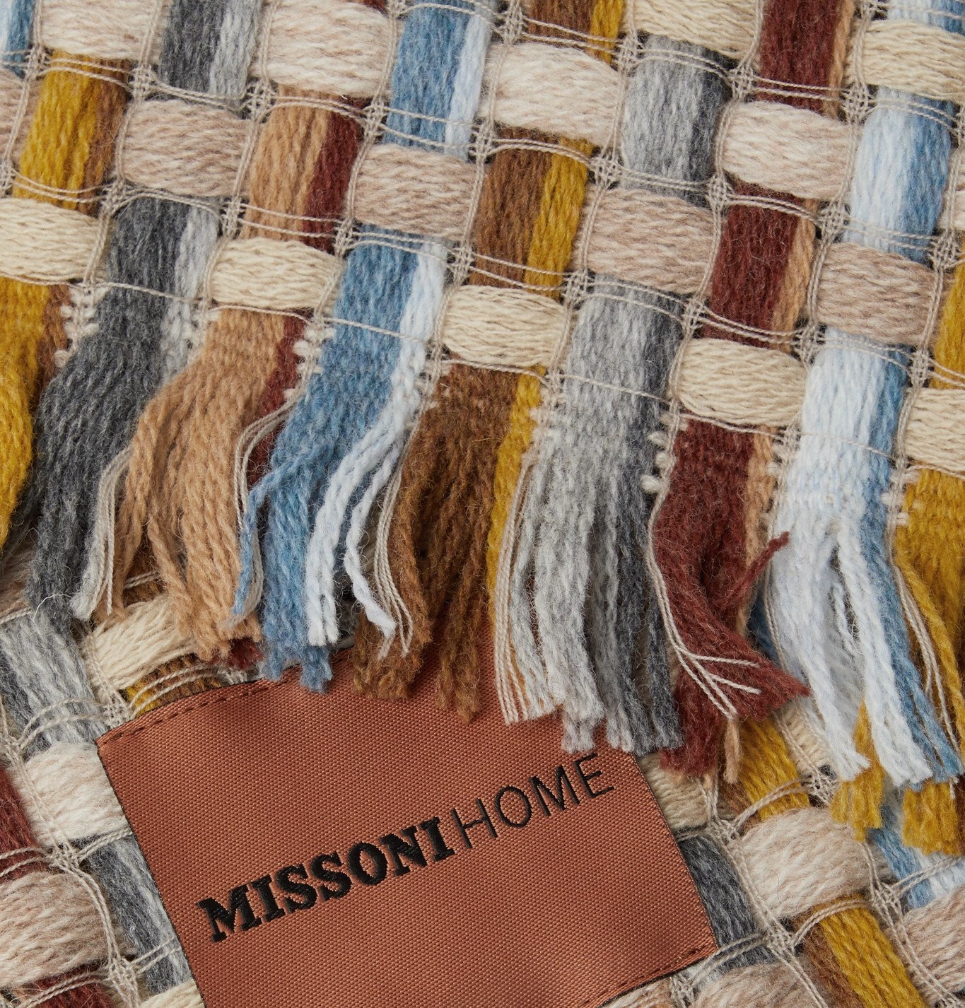 Missoni Home Jocker Fringed WoolBlend Throw Multi Missoni