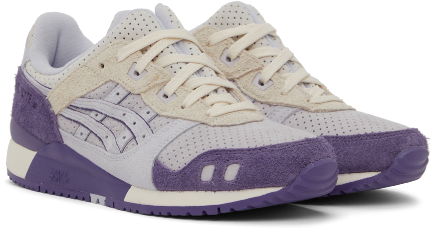 Asics Purple & Beige Gel-Lyte III OG Sneakers ASICS