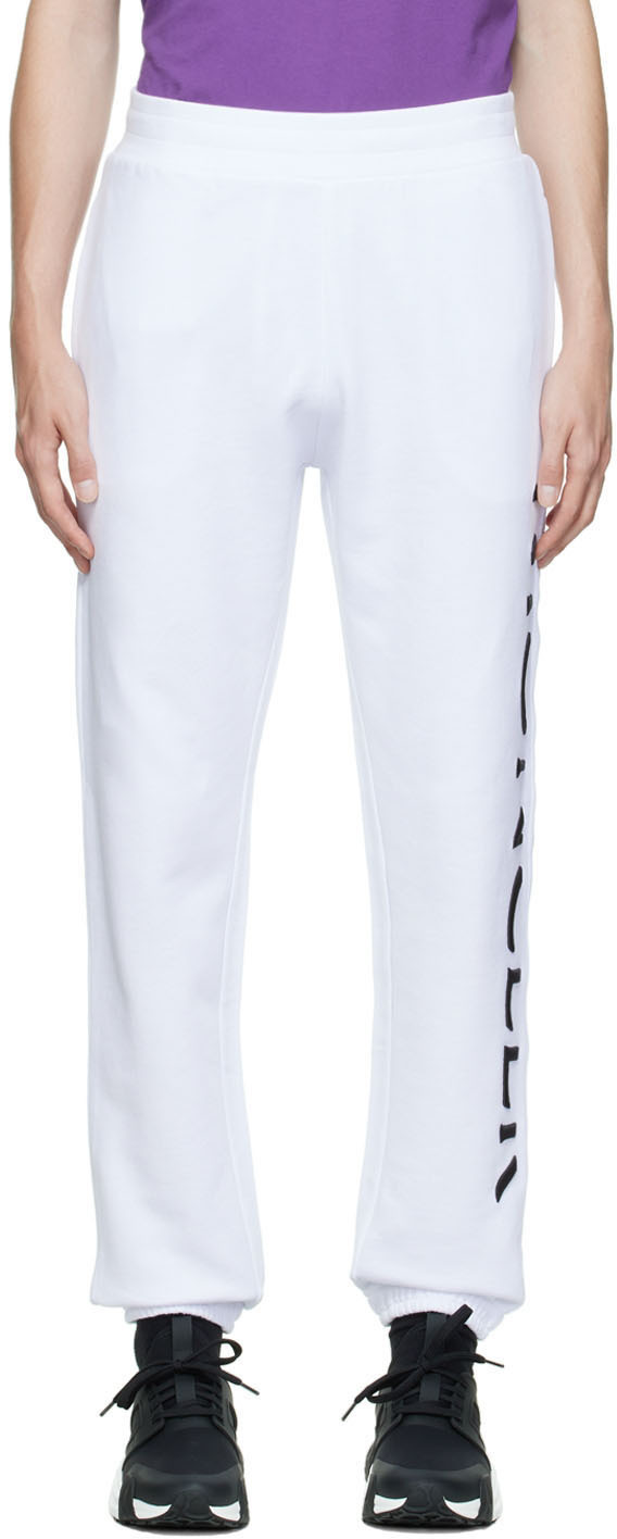 Photo: Moncler White Embroidered Lounge Pants