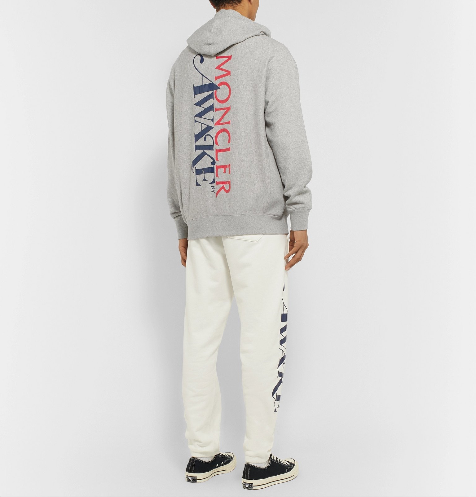 Awake NY 2 Moncler 1952 Logo-Print 