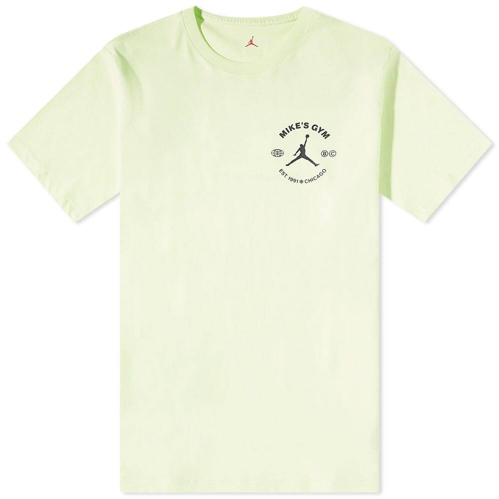Air Jordan Men's Breakfast TShirt in Liquid Lime/White/Hyper Royal