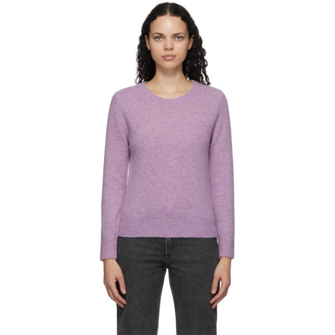 purple wool sweater