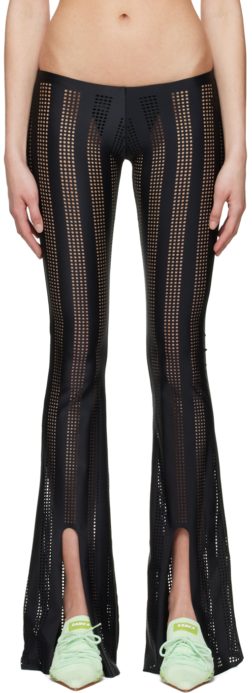 FAL-ASH Black Polyester Leggings