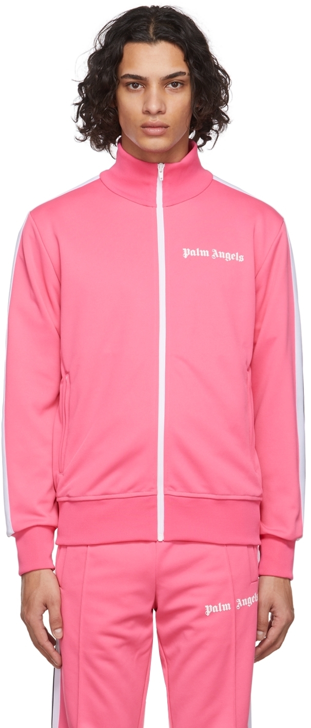 Palm Angels Pink Classic Track Jacket Palm Angels