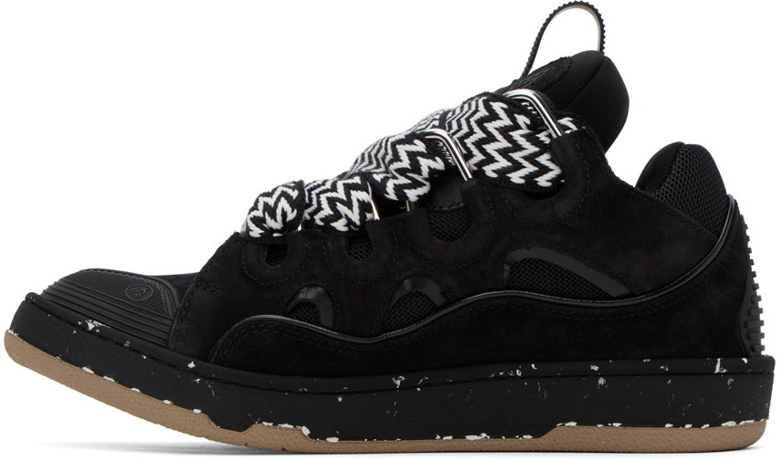 Lanvin Black Curb Sneakers Lanvin