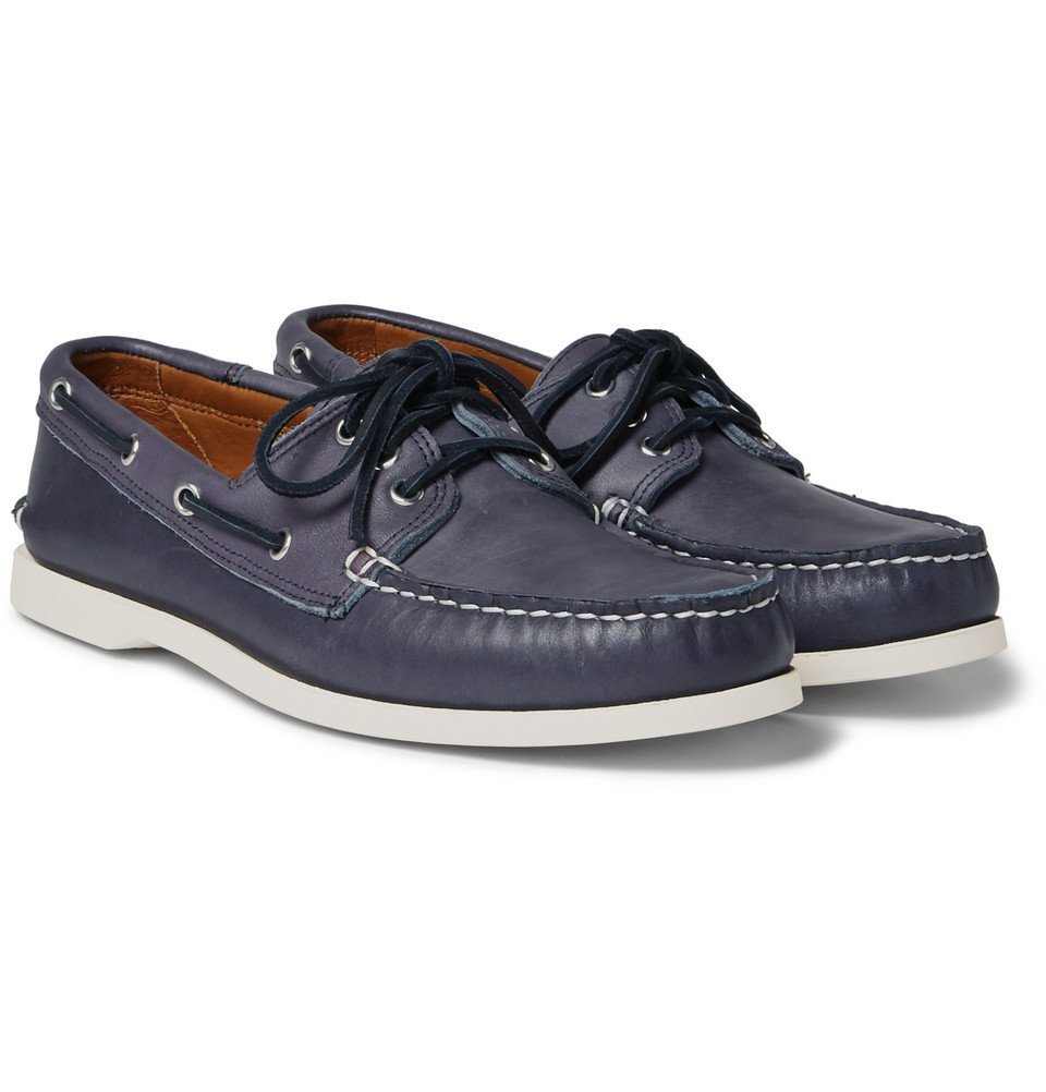 quoddy downeast leather boat shoes