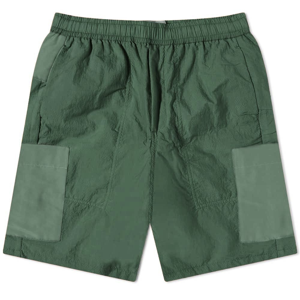 Folk Men's Stack Short in Green Folk