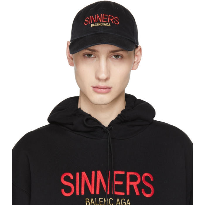 balenciaga cap sinners