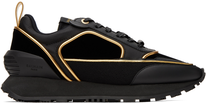 Balmain Men's Racer Sneaker Black