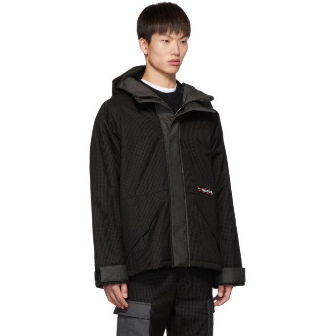 LQQK Studio for Paul and Shark Black Ripstop ECWCS Jacket LQQK