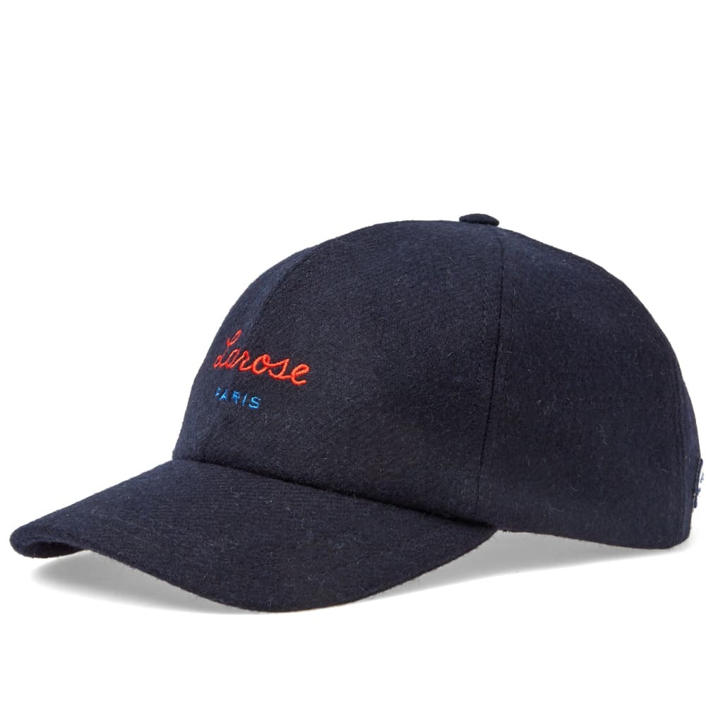 Larose Paris Logo Wool Baseball Cap Larose