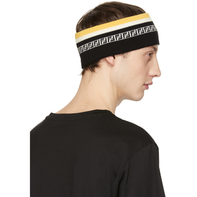 yellow fendi headband