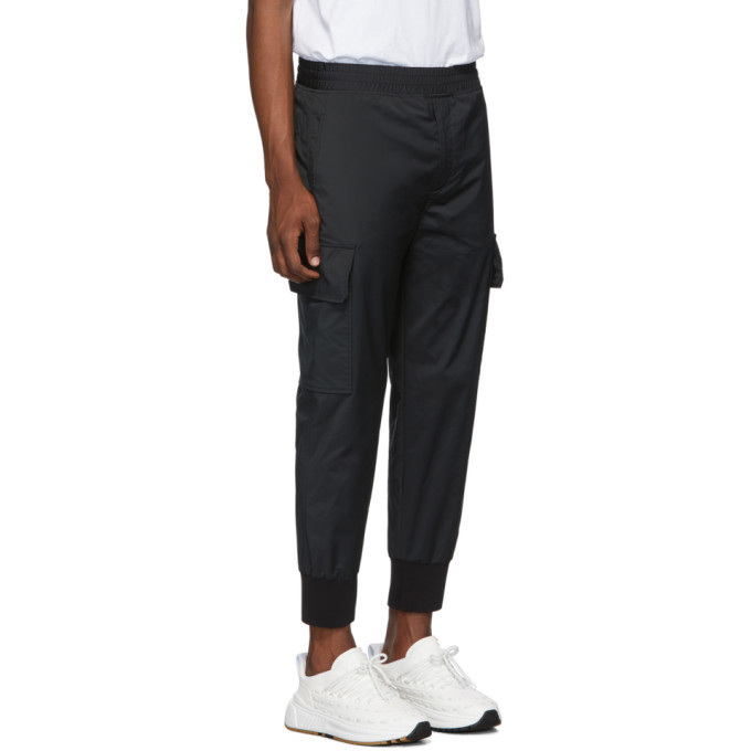 Neil Barrett Black Nylon Suit Cargo 