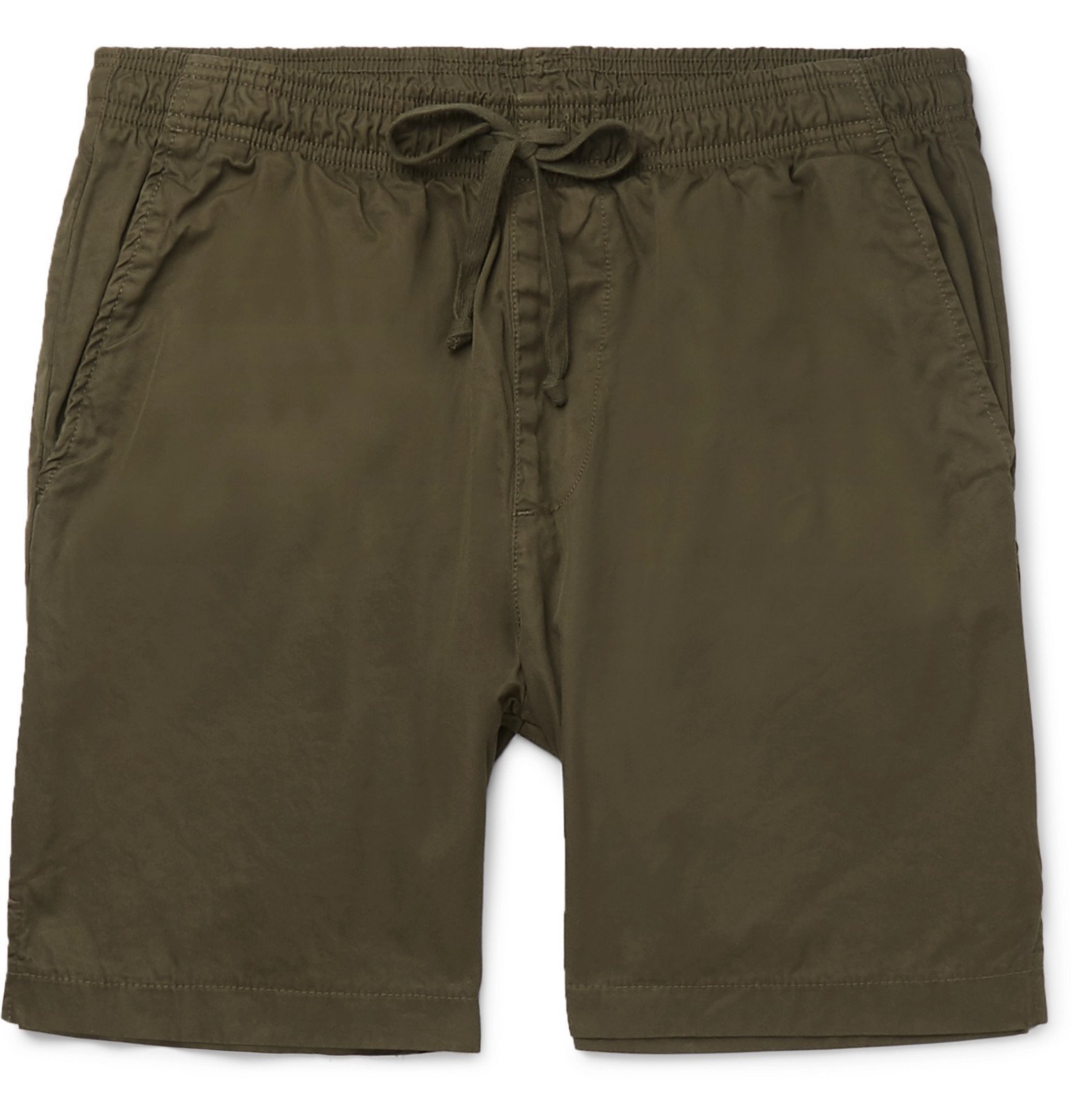 Easy Cotton-Twill Drawstring Shorts 