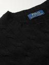 Polo Ralph Lauren - Cable-Knit Merino Wool and Cashmere-Blend Sweater - Black