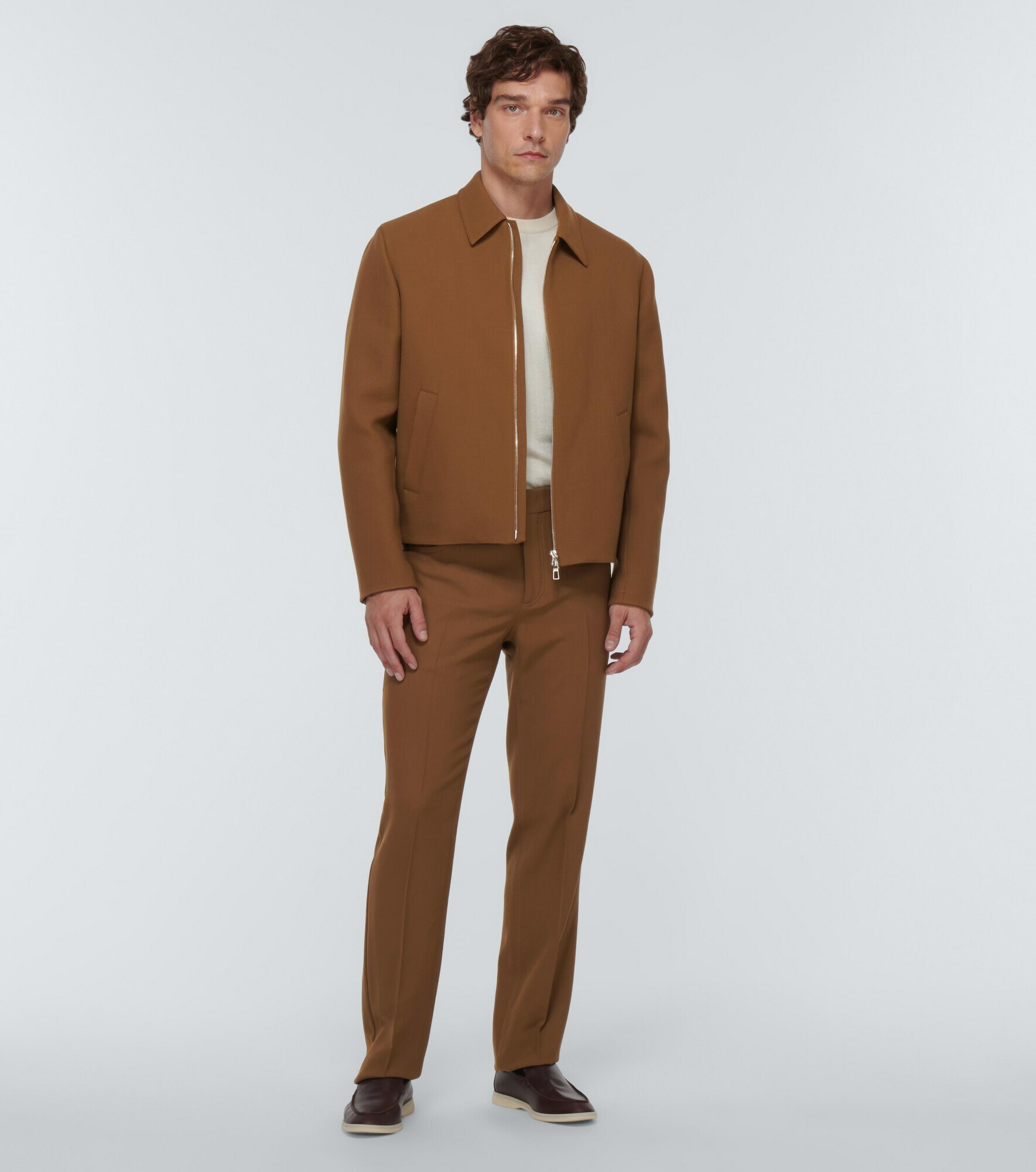 Loro Piana - Maurin wool blouson jacket Loro Piana