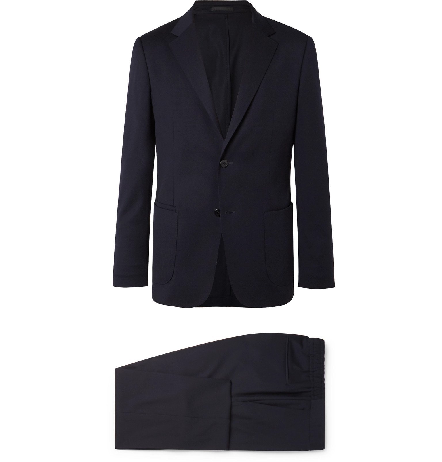 Z Zegna - Navy Slim-Fit TECHMERINO Wool Suit - Blue Z Zegna