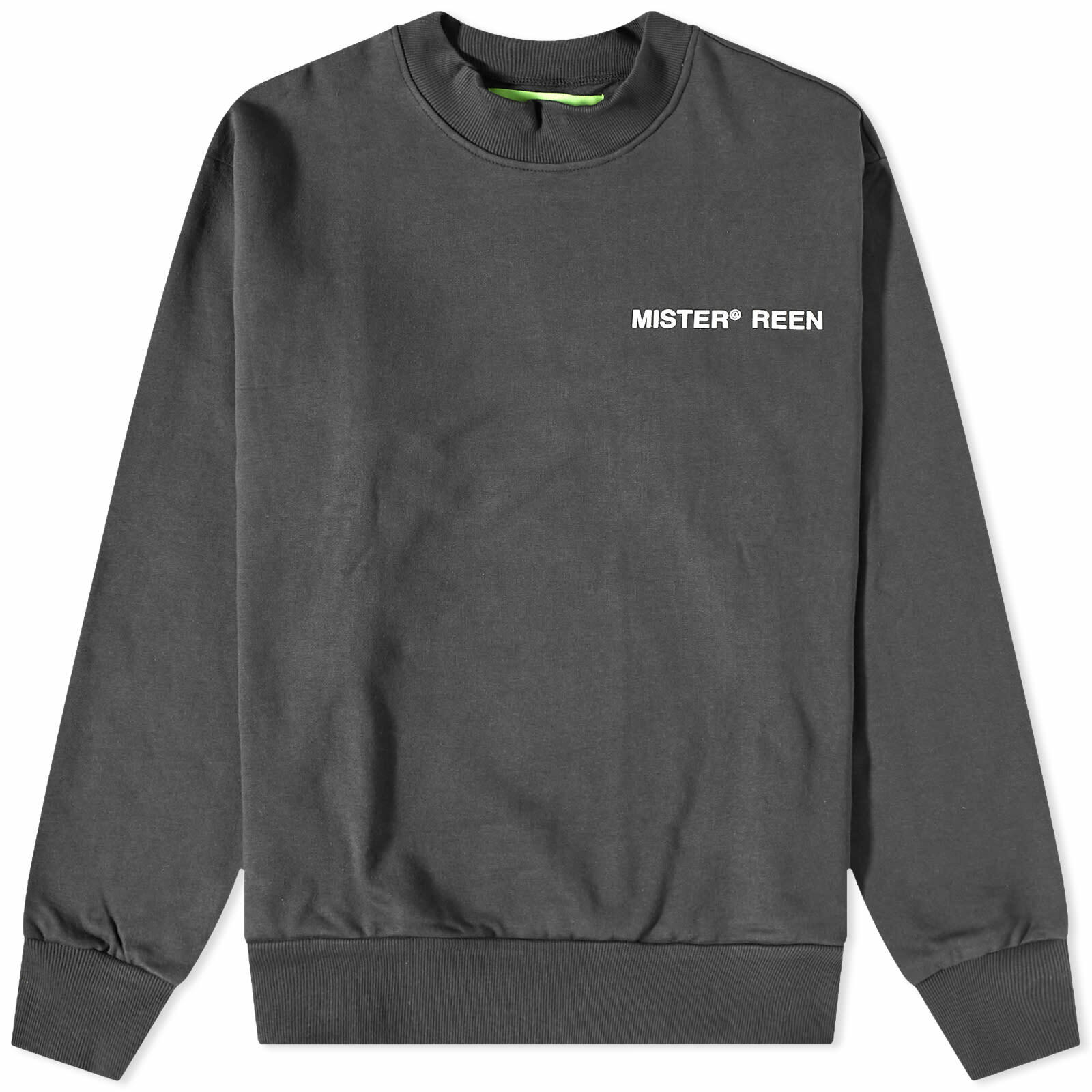 Mister Green Men's Trademark Mock Sweater in Black MR GREEN