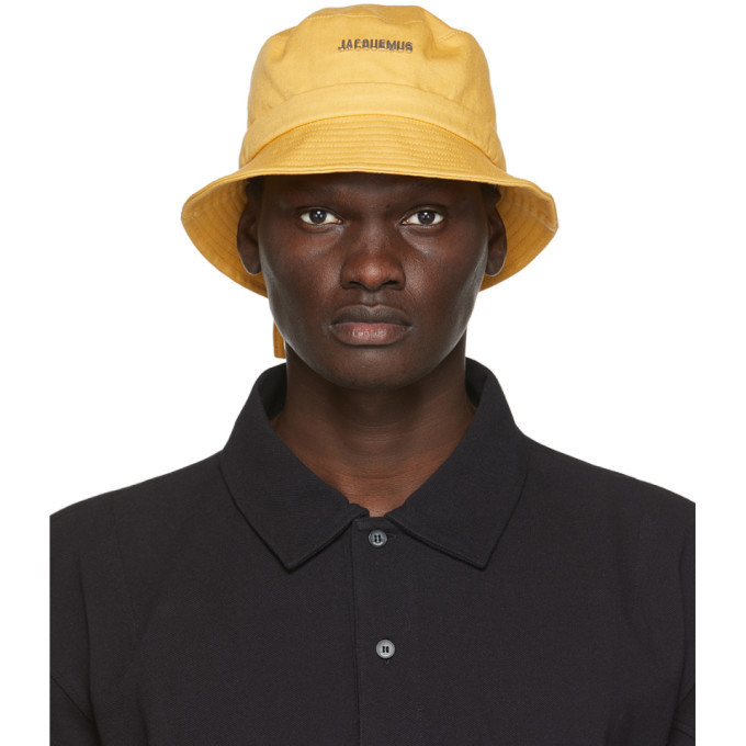 jacquemus yellow hat