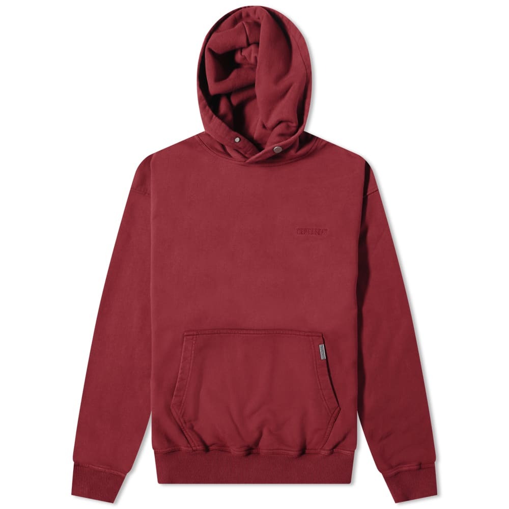 Represent Men's Blank Popover Hoody in Vintage Red Represent