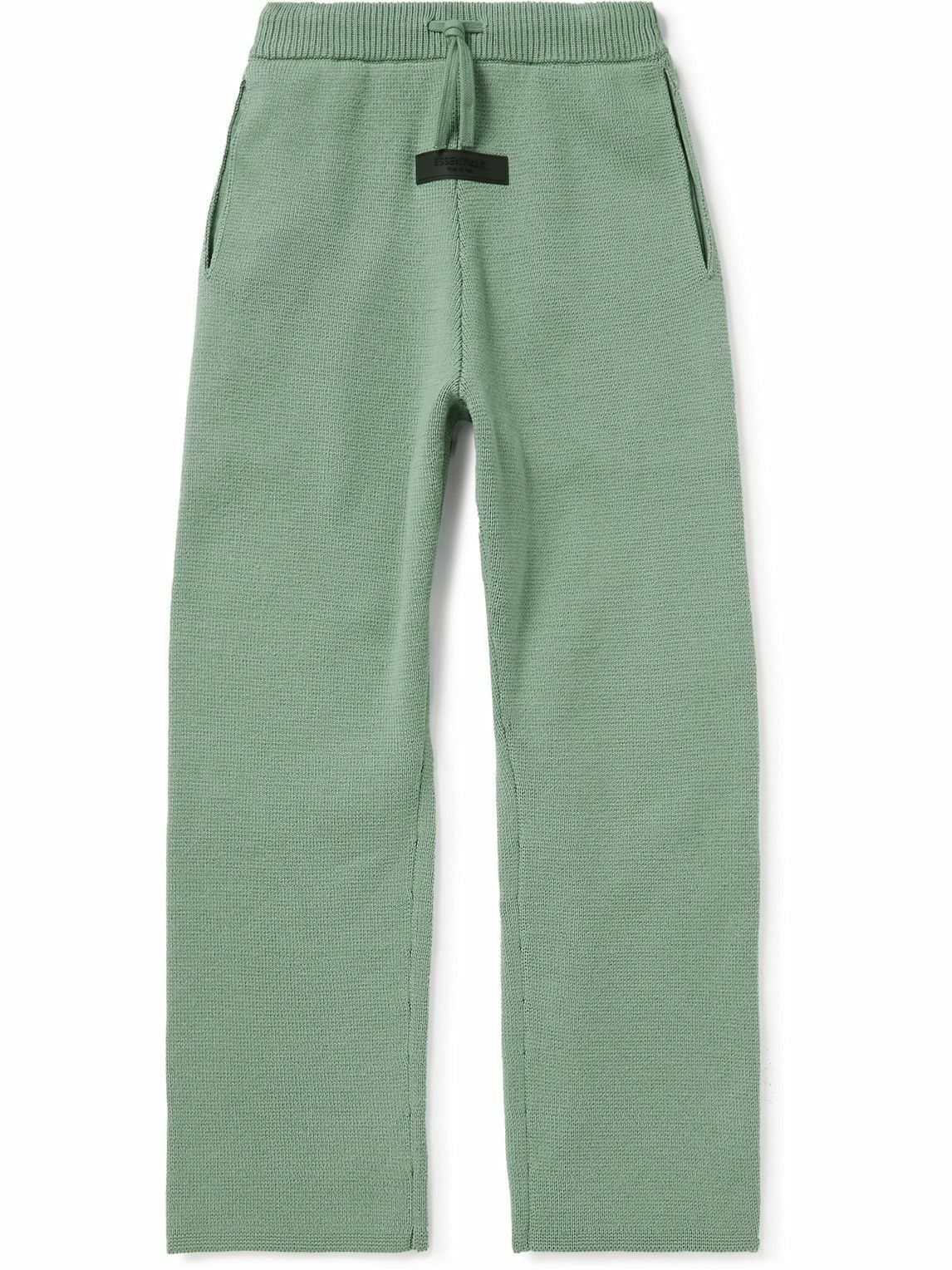 Fear of God Essentials Kids - Logo-Appliquéd Cotton-Blend Sweatpants ...