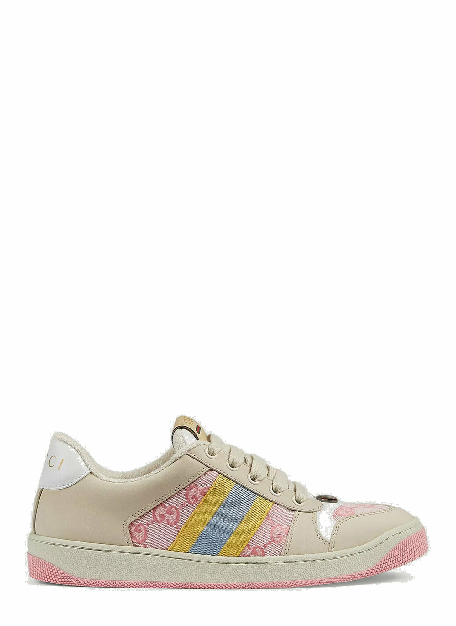 Gucci - Monogram Sneaker in Pink Gucci