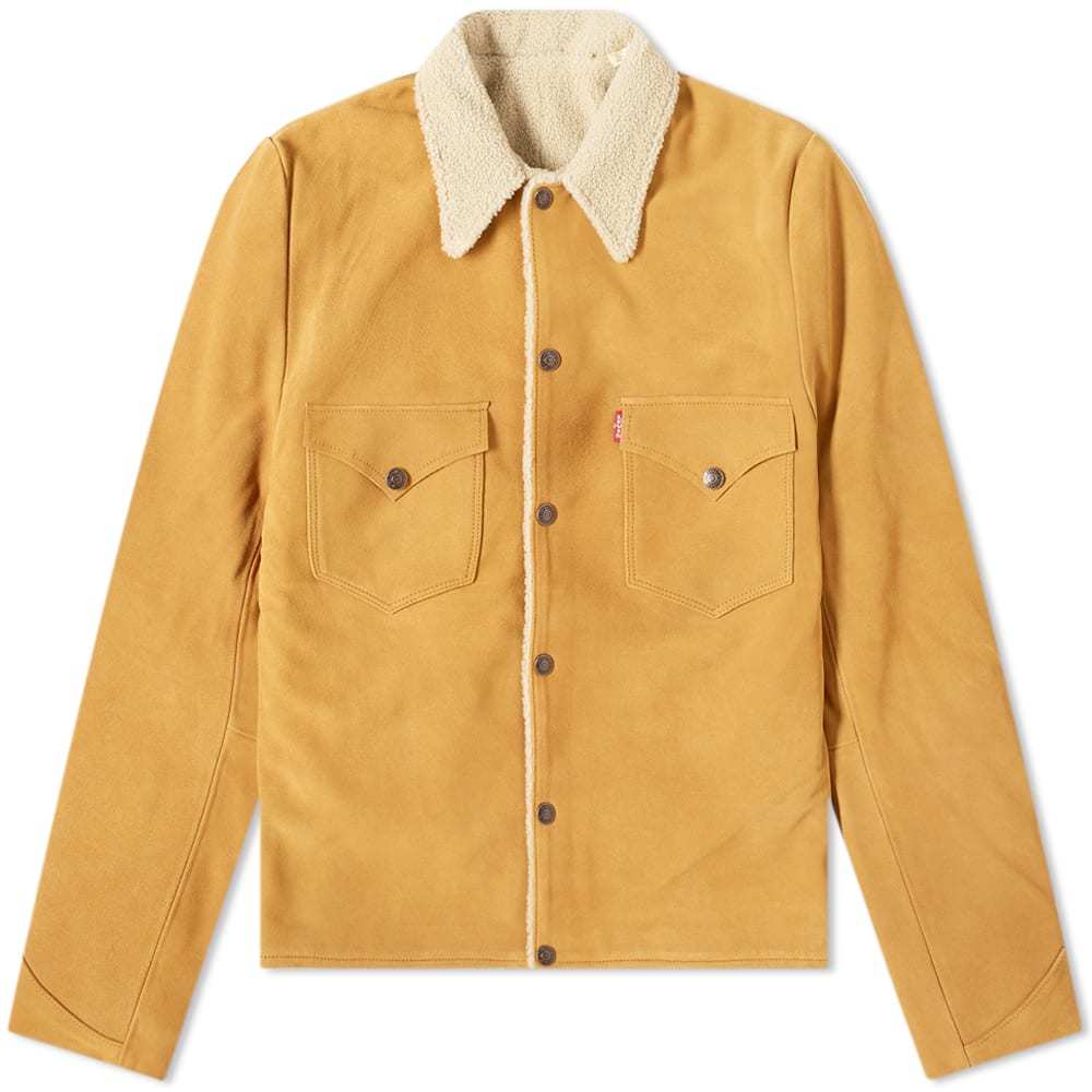 Levi's Vintage Clothing Suede Sherpa Jacket Levi's Vintage