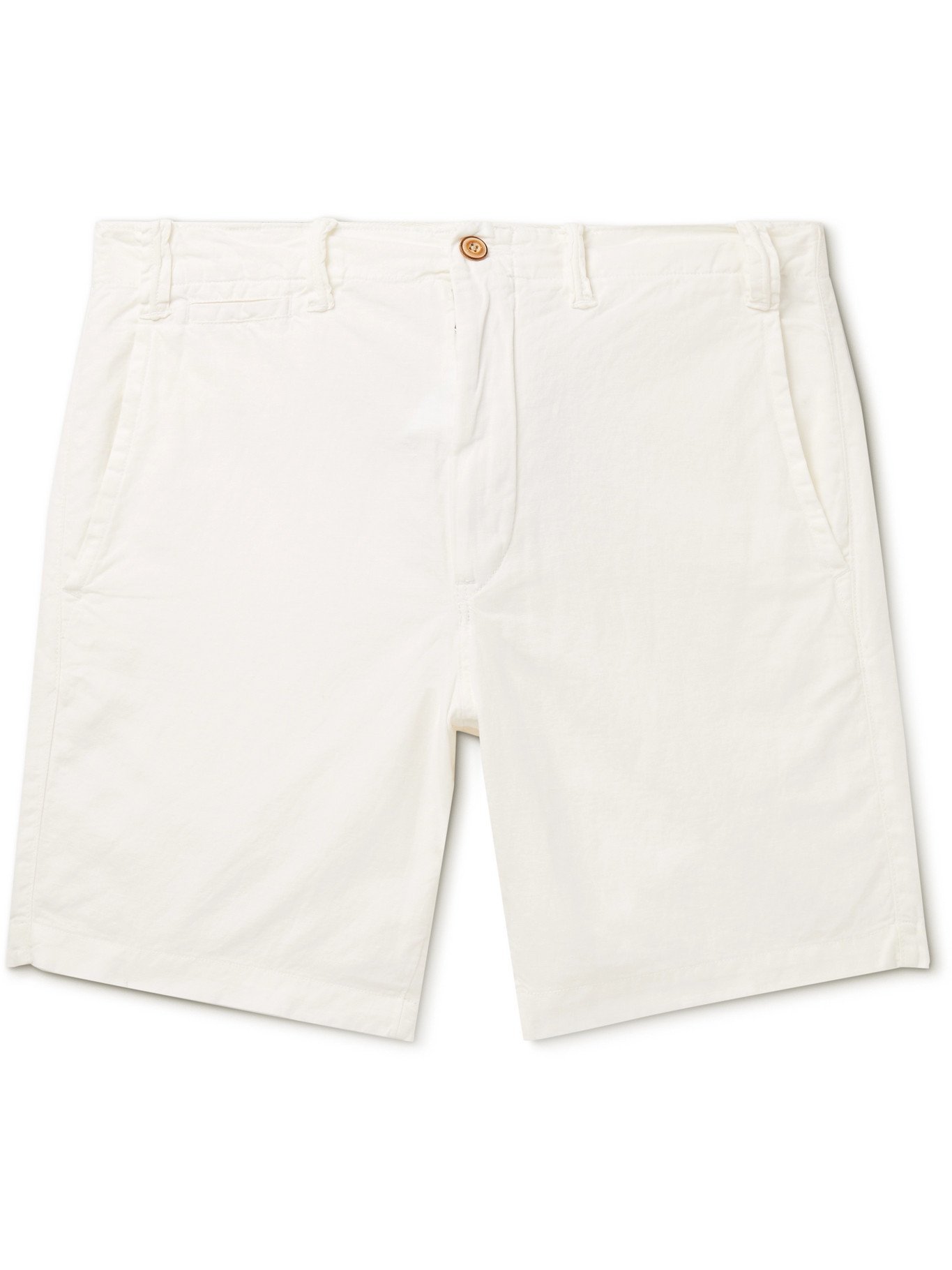 polo linen shorts