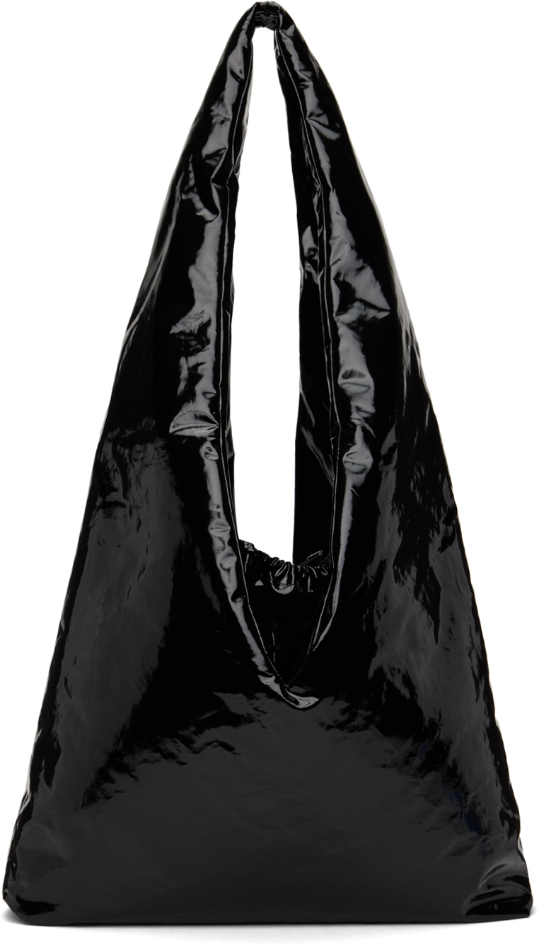 KASSL Editions Black Medium Anchor Crossbody Bag Kassl Editions