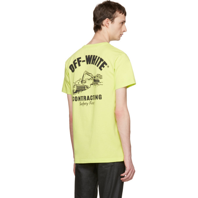 off white construction t shirt