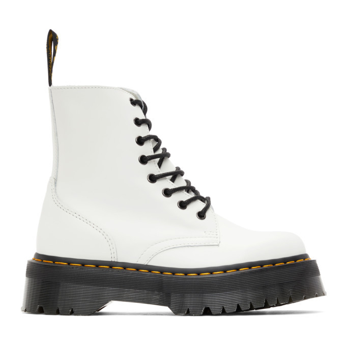 white jadon boots dr martens