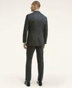 Brooks Brothers Men's Regent Fit Wool Flannel Suit Jacket | Charcoal