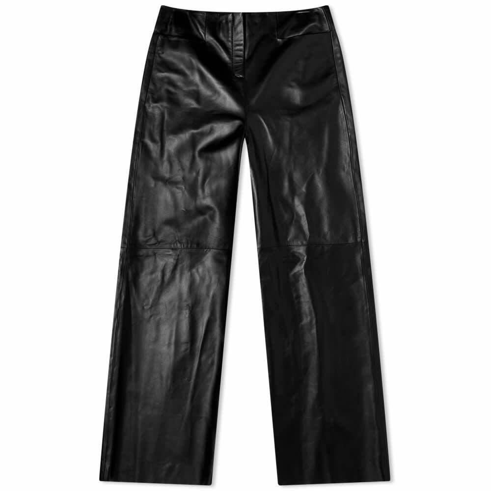 16Arlington Hagen Leather Wide Leg Trouser 16Arlington