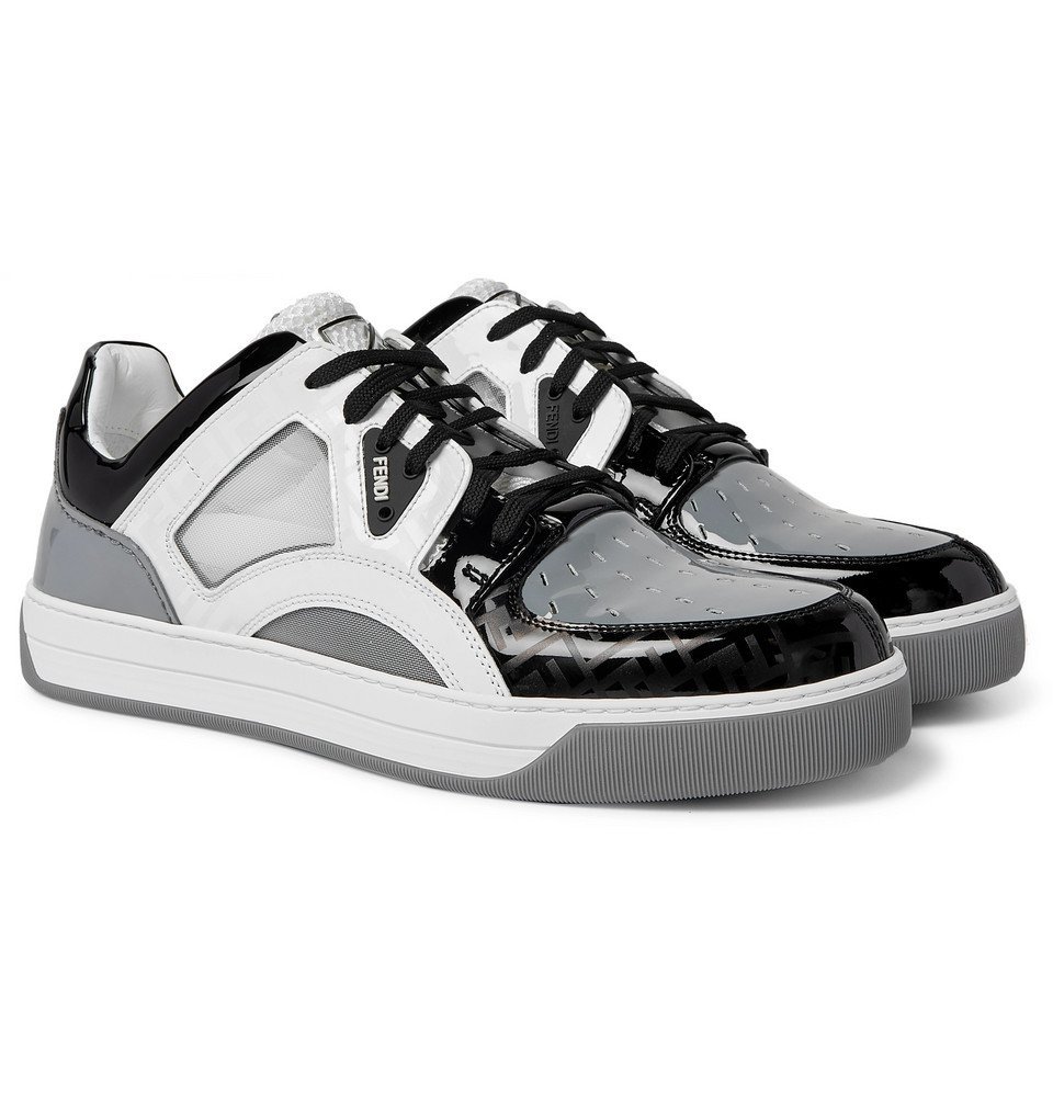 fendi leather sneakers