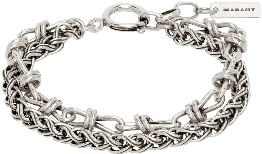 Isabel Marant Silver So Serious Bracelet Isabel Marant