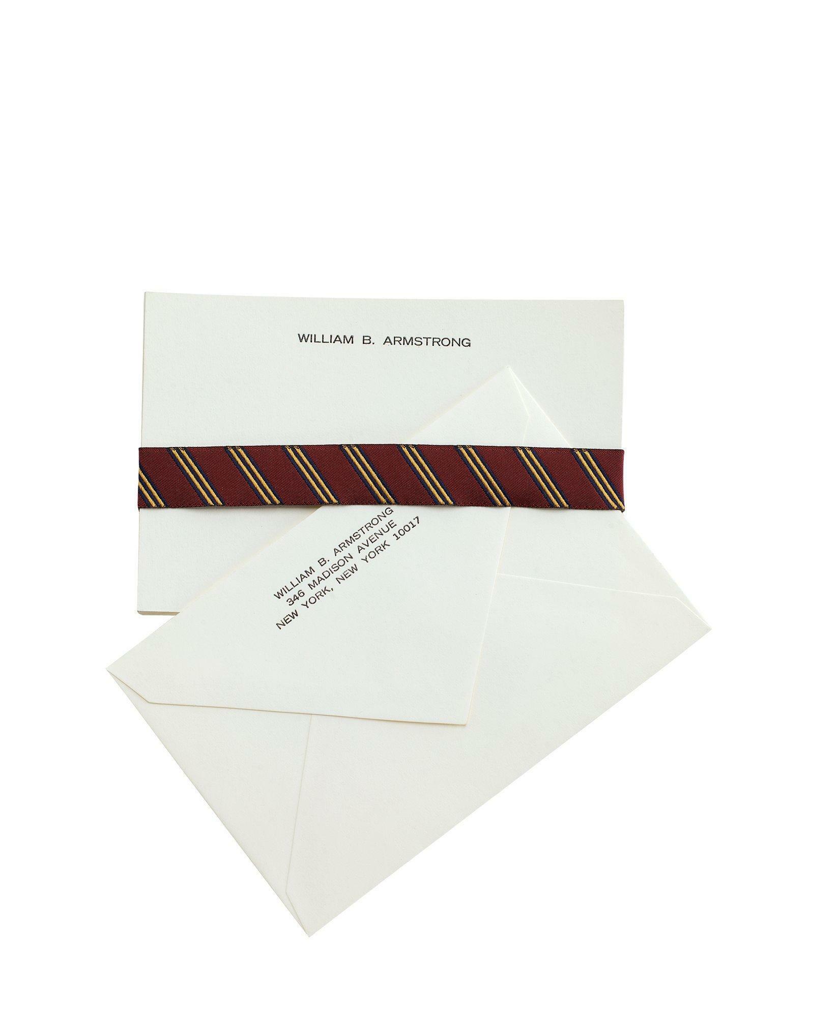 Photo: Brooks Brothers Correspondence Cards - 50 Cards & Envelopes Shoes | Ivory