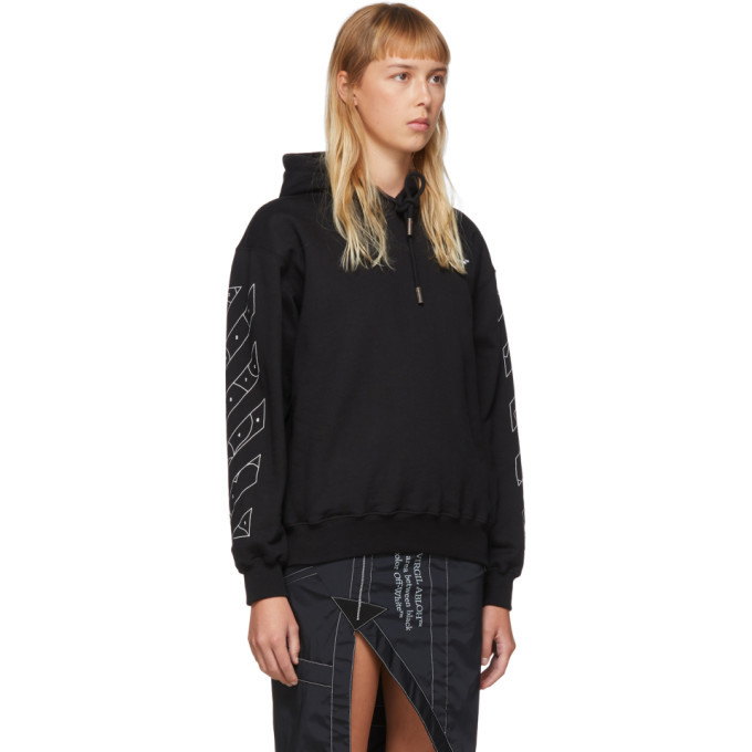 Off-White Black Puzzle Arrows Hoodie 