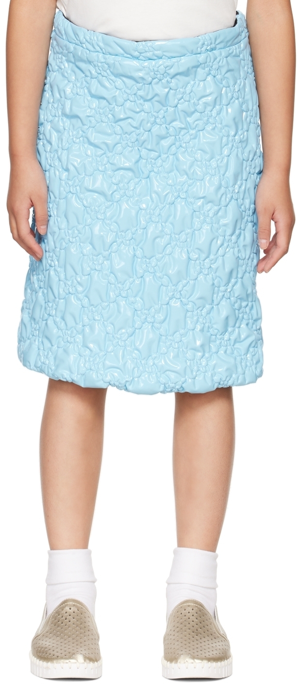 CRLNBSMNS Kids Blue Bubble Skirt