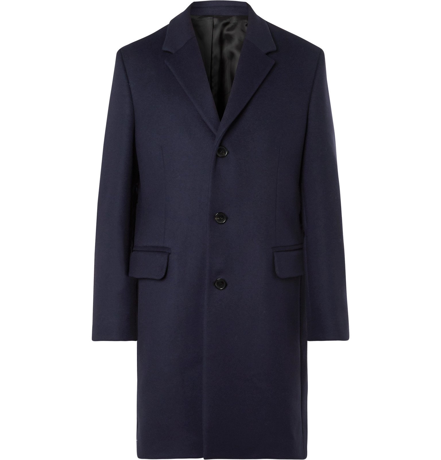 Acne Studios - Gavin Mélange Wool-Blend Overcoat - Blue Acne Studios